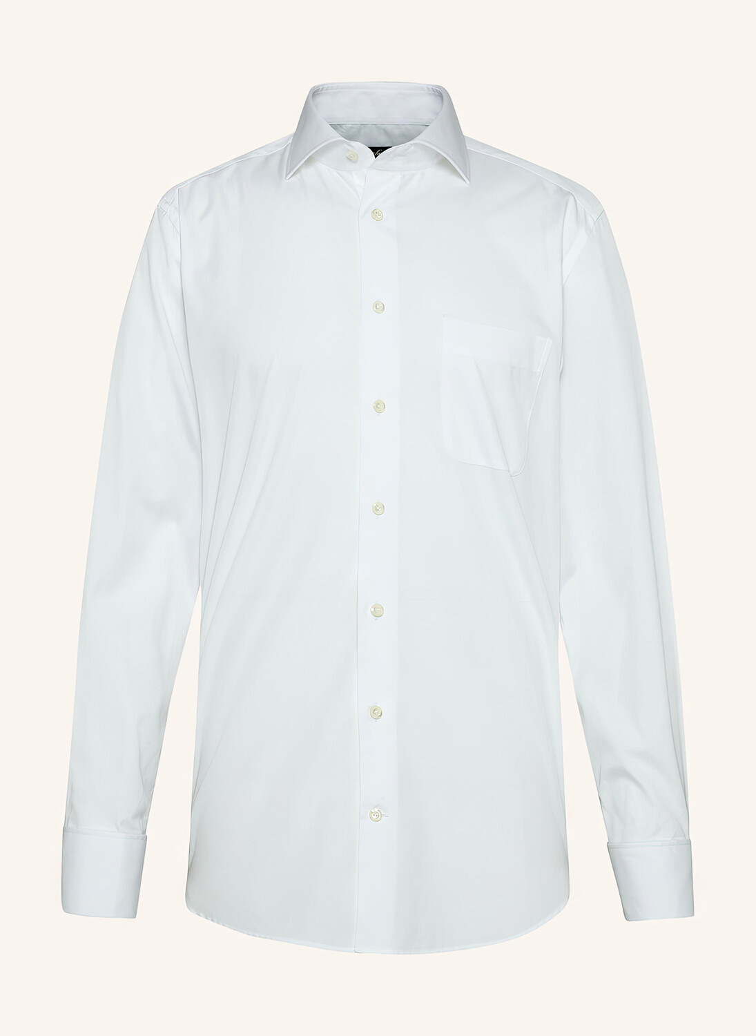 Комфортная рубашка с длинными рукавами и воротником-акулой van Laack, белый
Комфортная рубашка с длинными рукавами и воротником-акулой van Laack, белый