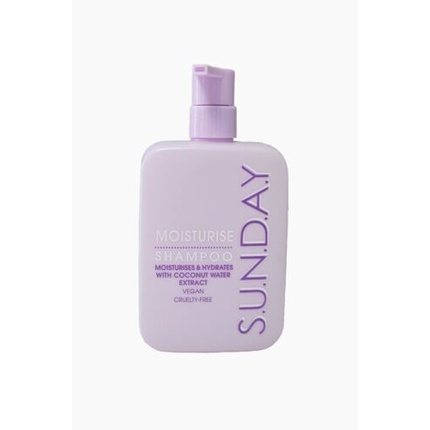 Шампунь увлажняет и питает волосы благодаря экстракту кокосовой воды Sunday Vegetable Volume S.U.N.D.A.Y 
Шампунь увлажняет и питает волосы благодаря экстракту кокосовой воды Sunday Vegetable Volume S.U.N.D.A.Y