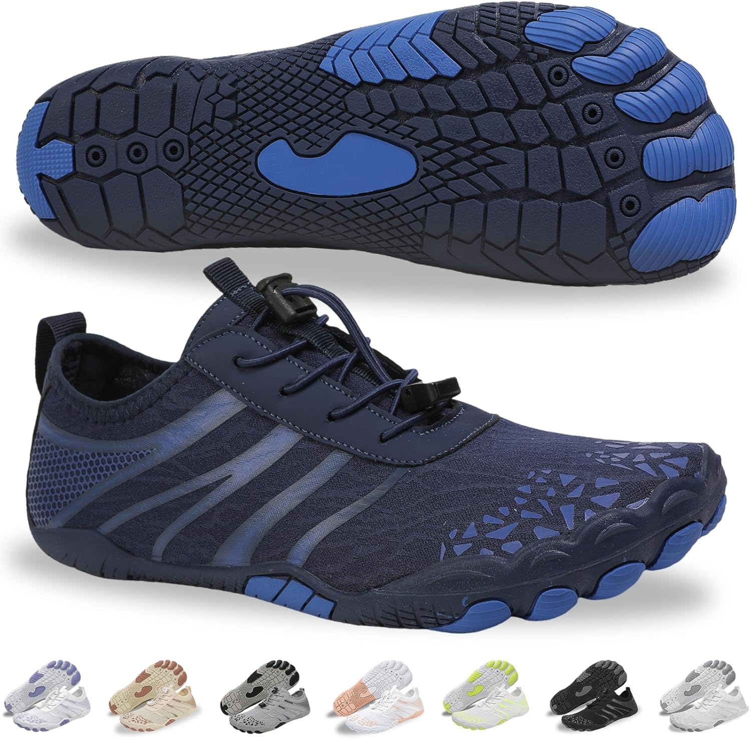 Кроссовки для походов для женщин и мужчин - быстро сохнущие, с широкой носочной частью, для пляжа, плавания, спортивные кроссовки Ieirye, синий
Кроссовки для походов для женщин и мужчин - быстро сохнущие, с широкой носочной частью, для пляжа, плавания, спортивные кроссовки Ieirye, синий