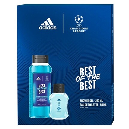 Туалетная вода UEFA Best Of The Best 50 мл + гель для душа 250 мл adidas
Туалетная вода UEFA Best Of The Best 50 мл + гель для душа 250 мл adidas