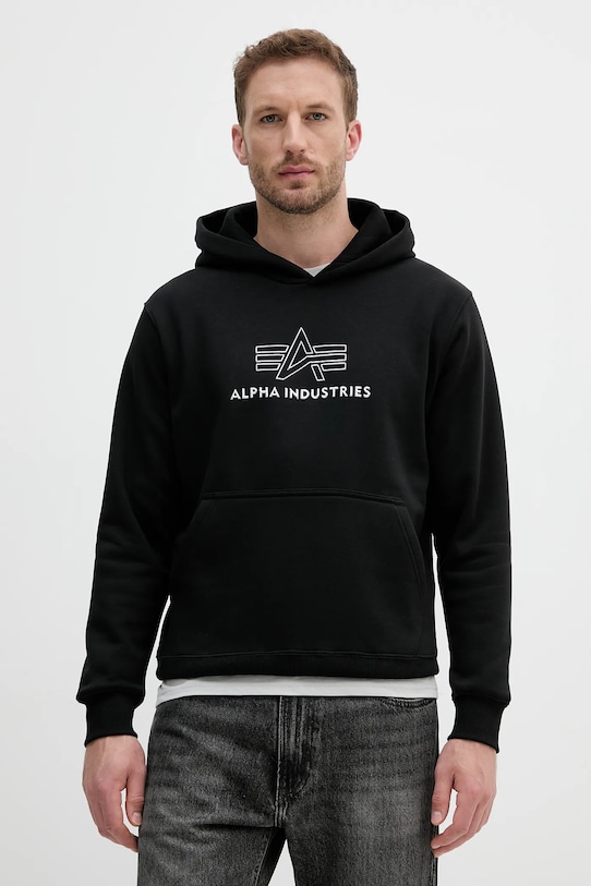 Толстовка Alpha Industries, черный
Толстовка Alpha Industries, черный