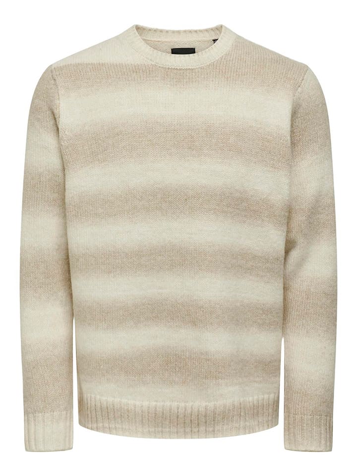 Пуловер ONLY & SONS Pullover, бежевый
Пуловер ONLY & SONS Pullover, бежевый