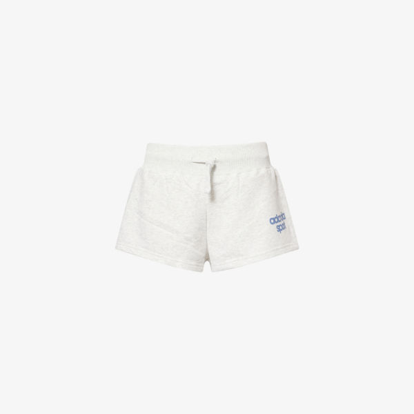 Шорты Adanola Bold с принтом логотипа, белый 
Шорты Adanola Bold с принтом логотипа, белый