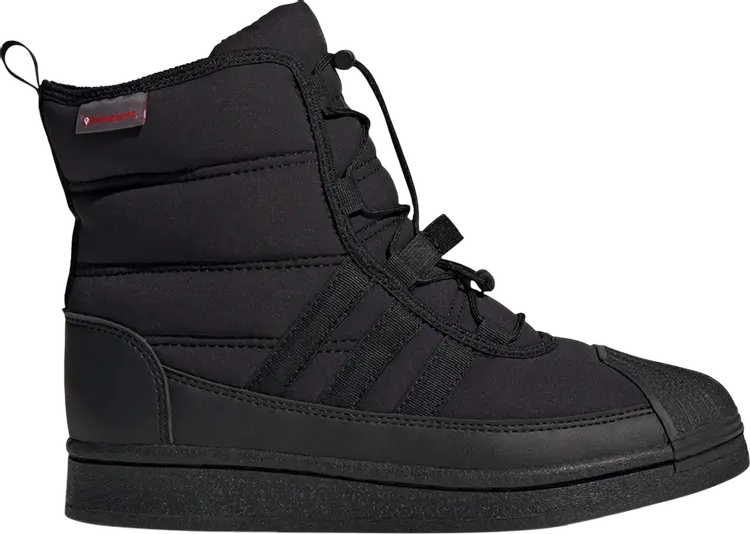 Кроссовки Superstar Boot J 'Black White', черный
Кроссовки Superstar Boot J 'Black White', черный