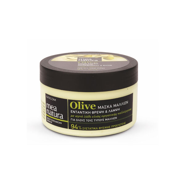 Маска для всех типов волос, 250 мл Mea Natura Olive
Маска для всех типов волос, 250 мл Mea Natura Olive