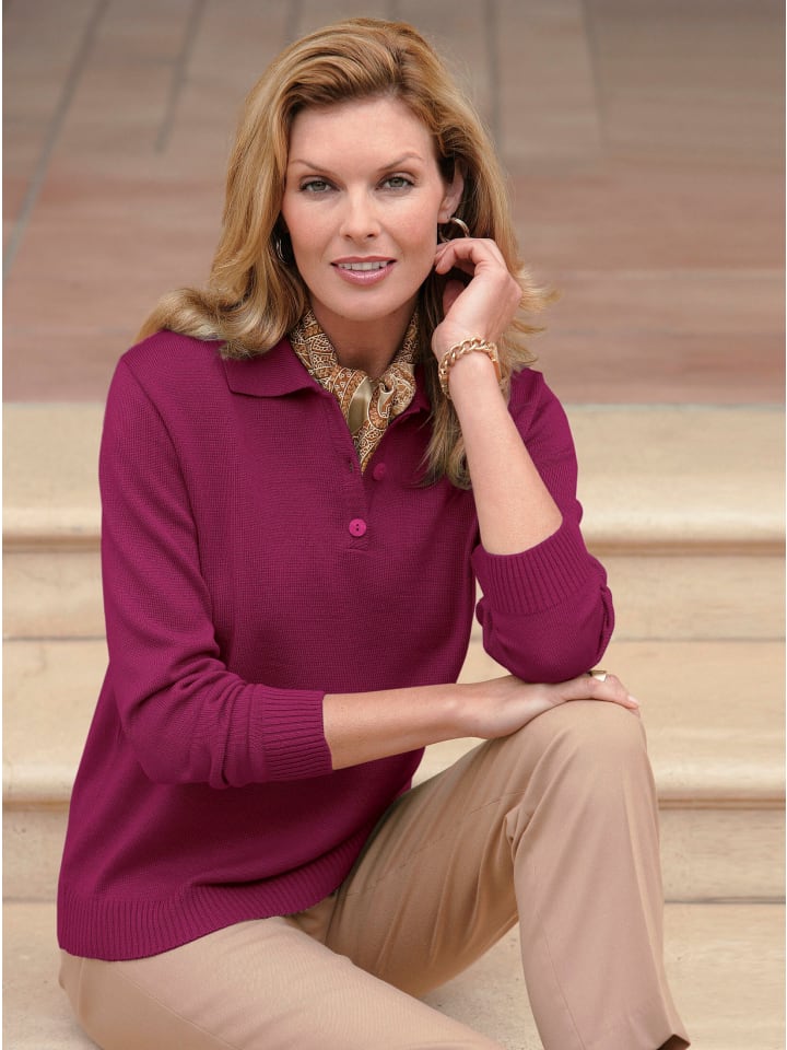 Свитер поло бордового цвета WITT WEIDEN
Свитер поло бордового цвета WITT WEIDEN