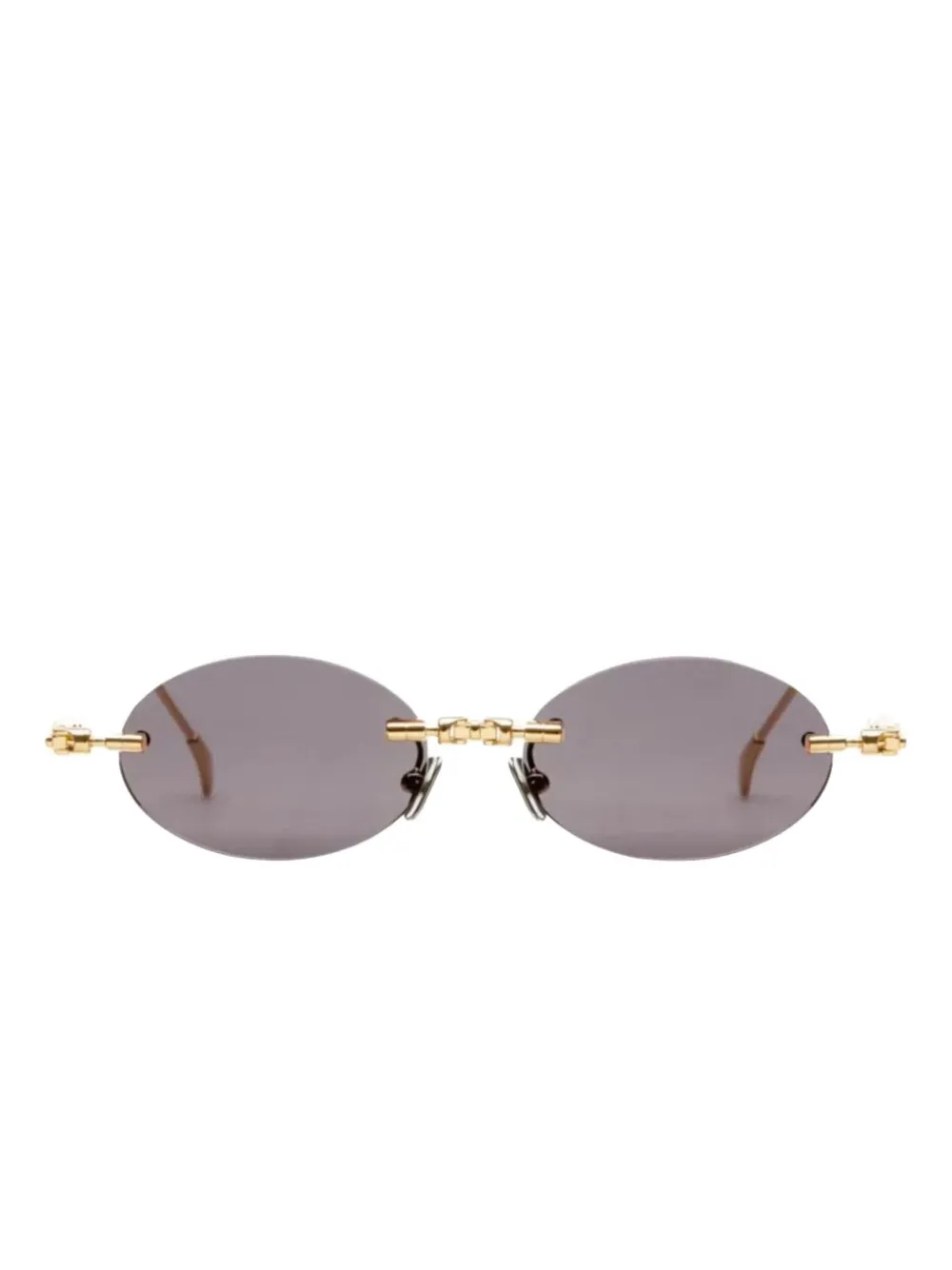 Солнцезащитные очки в овальной оправе H62 Kuboraum, золотистый
Солнцезащитные очки в овальной оправе H62 Kuboraum, золотистый