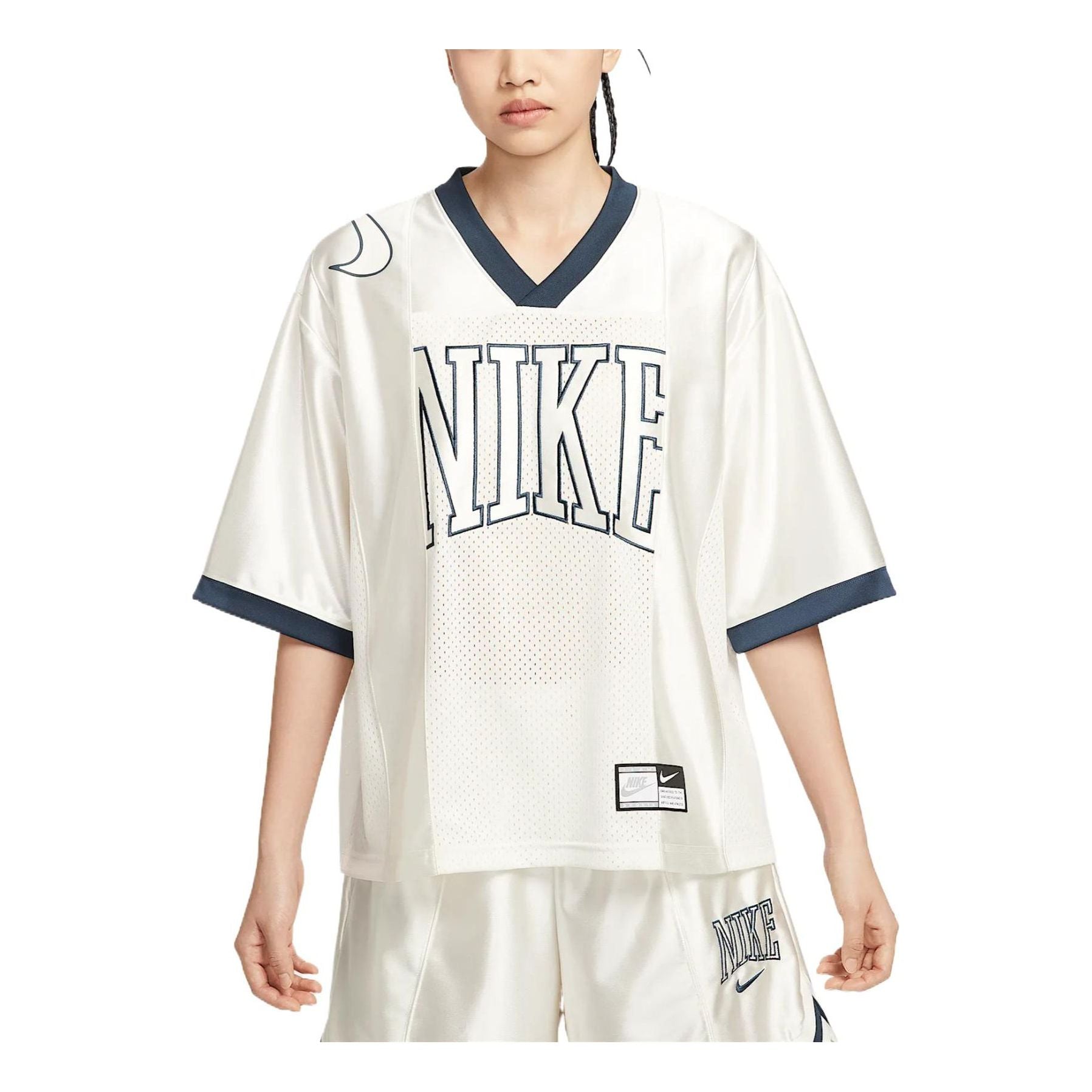 Топ (WMNS) Nike Sportswear Street Oversized Graphic Jersey Top Asia Sizing 'Sail Armoury Navy'
Топ (WMNS) Nike Sportswear Street Oversized Graphic Jersey Top Asia Sizing 'Sail Armoury Navy'