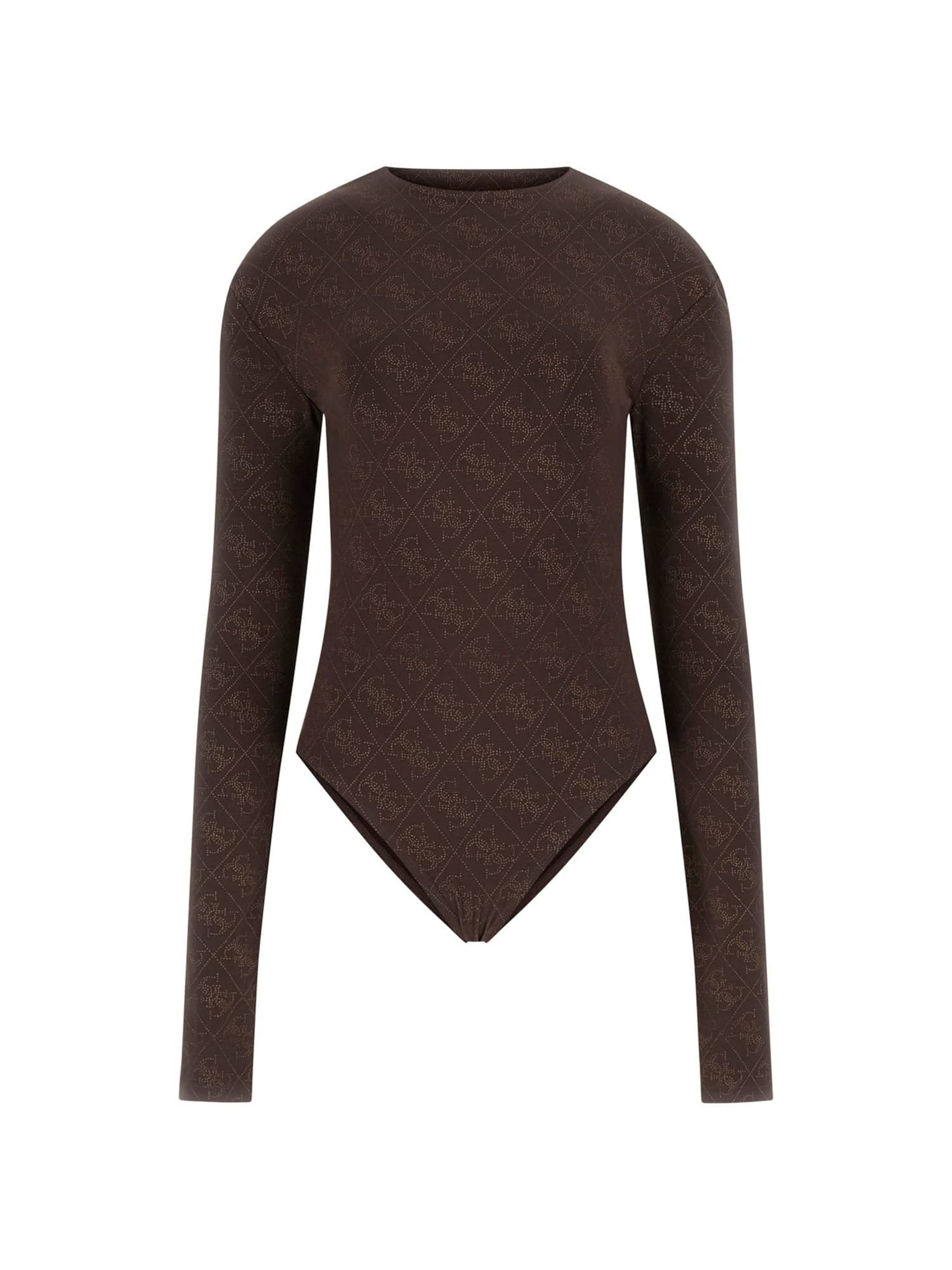 GUESS Боди-рубашка 'TEODORA' в коричневом цвете
GUESS Боди-рубашка 'TEODORA' в коричневом цвете