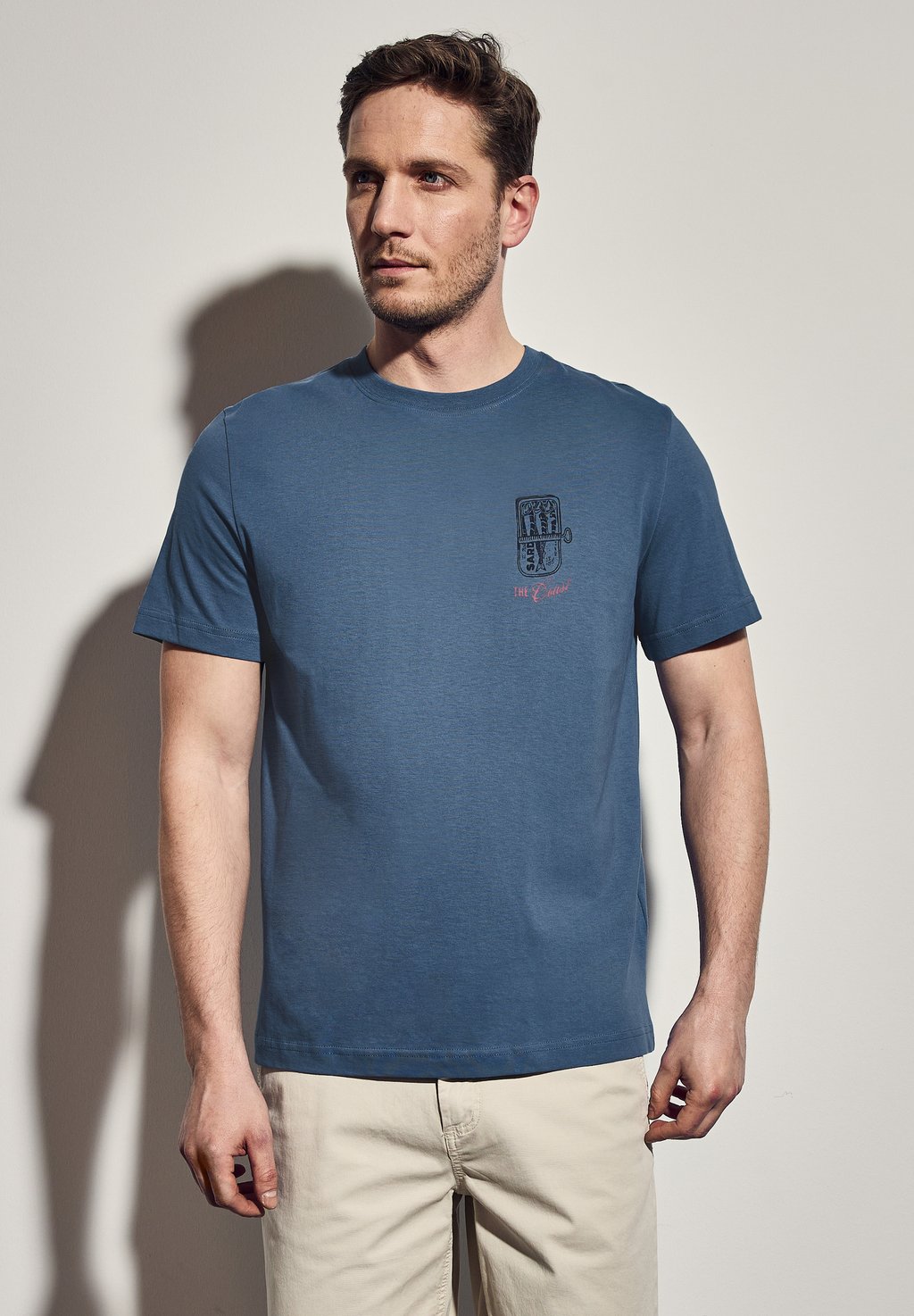 Футболка с принтом RUNDHALS Street One MEN, синий 
Футболка с принтом RUNDHALS Street One MEN, синий