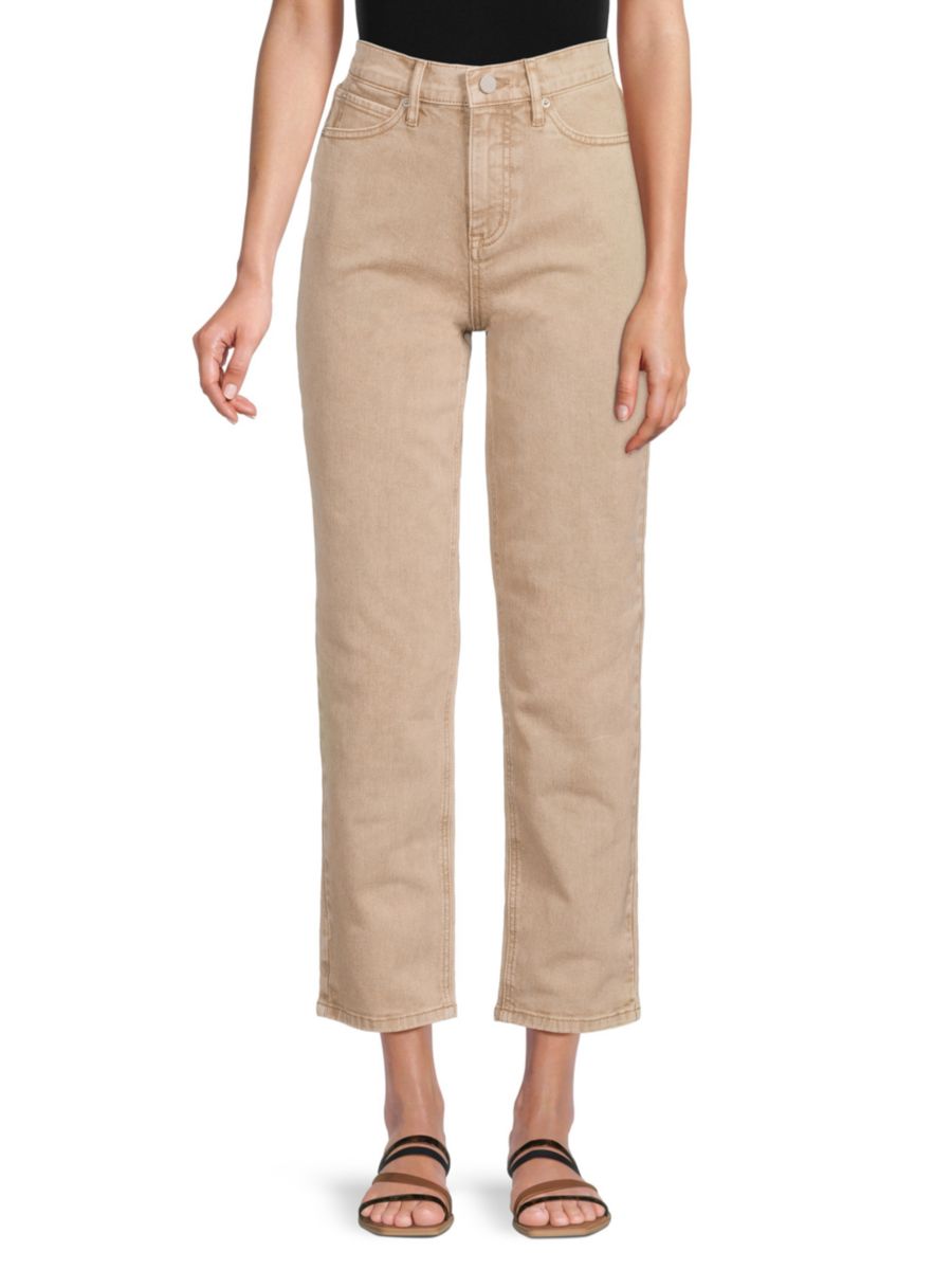 Узкие прямые укороченные джинсы Nicole Miller, песочный
Узкие прямые укороченные джинсы Nicole Miller, песочный