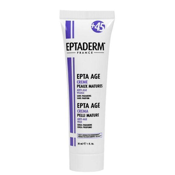 Крем для лица антивозрастной для зрелой кожи, 30 мл Eptaderm Epta age
Крем для лица антивозрастной для зрелой кожи, 30 мл Eptaderm Epta age