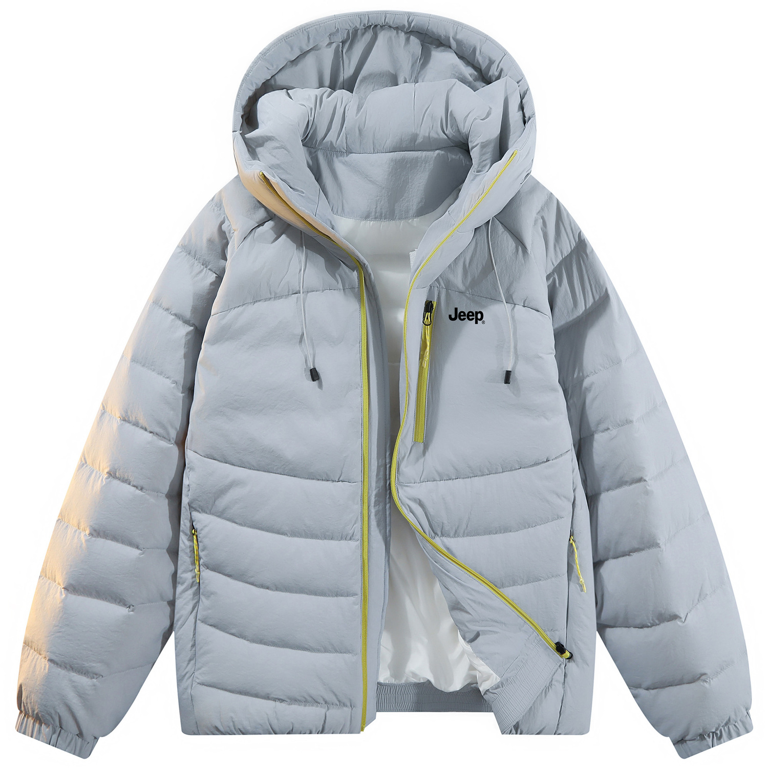 Пуховая куртка унисекс с капюшоном, легкие стеганые пуховые куртки Jeep, sky серый
Пуховая куртка унисекс с капюшоном, легкие стеганые пуховые куртки Jeep, sky серый