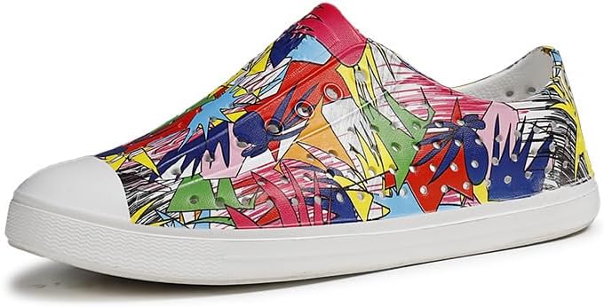 Садовые сабо мужские и женские, обувь для сада с легким процессом надевания, пляжные сандалии, легкие дышащие водонепроницаемые туфли, повседневные граффити, модные сабо Niddislip, Coloful
Садовые сабо мужские и женские, обувь для сада с легким процессом надевания, пляжные сандалии, легкие дышащие водонепроницаемые туфли, повседневные граффити, модные сабо Niddislip, Coloful