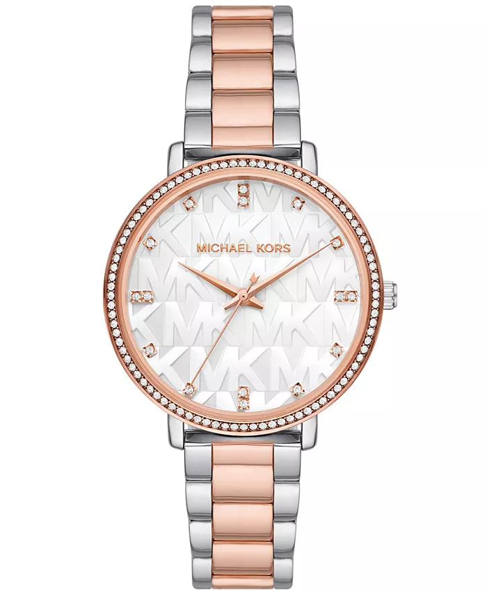 Женские часы Pyper с тремя стрелками и двухцветным браслетом 38 мм Michael Kors
Женские часы Pyper с тремя стрелками и двухцветным браслетом 38 мм Michael Kors