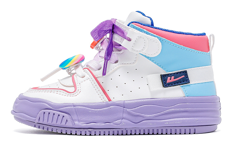 Устойчивые к скольжению и истиранию высокие детские скейтерские кроссовки Warrior Ecru/Purple Kids
Устойчивые к скольжению и истиранию высокие детские скейтерские кроссовки Warrior Ecru/Purple Kids