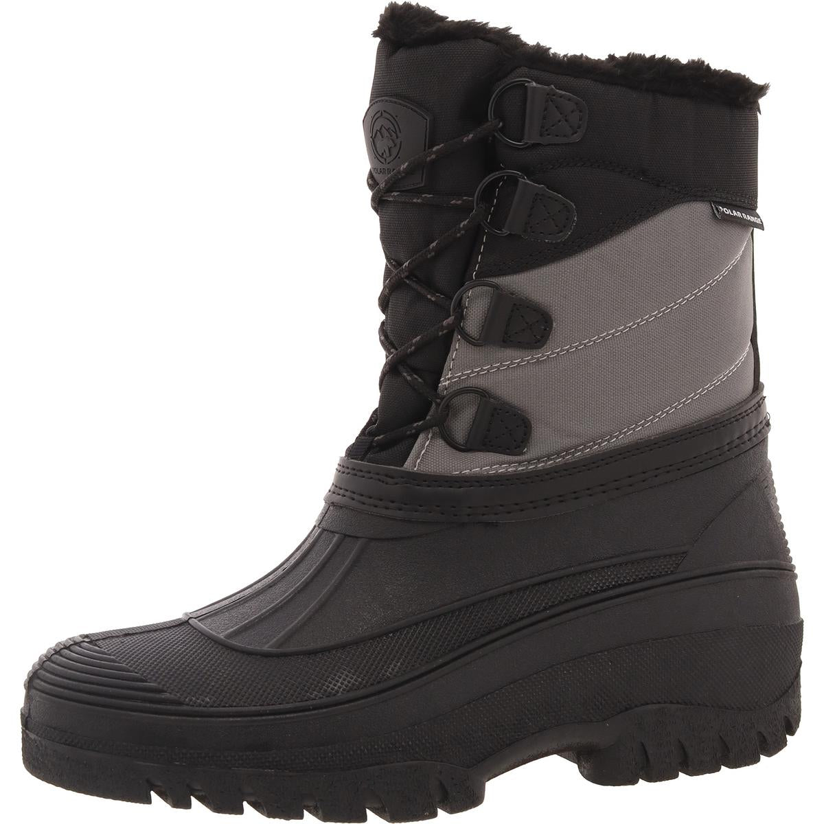 Decker 01 мужские зимние ботинки с искусственным мехом для снега и холода Polar Range, черный/темно-синий
Decker 01 мужские зимние ботинки с искусственным мехом для снега и холода Polar Range, черный/темно-синий