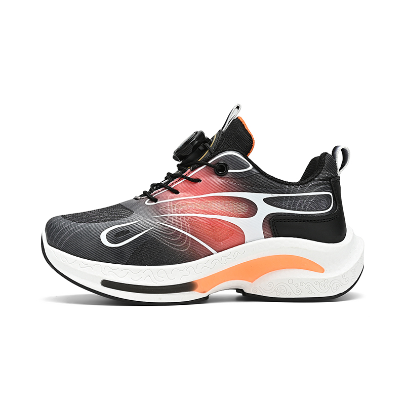 Нескользящие, износостойкие, дышащие низкие детские кроссовки для бега SAINT WATERS, черный 
Нескользящие, износостойкие, дышащие низкие детские кроссовки для бега SAINT WATERS, черный