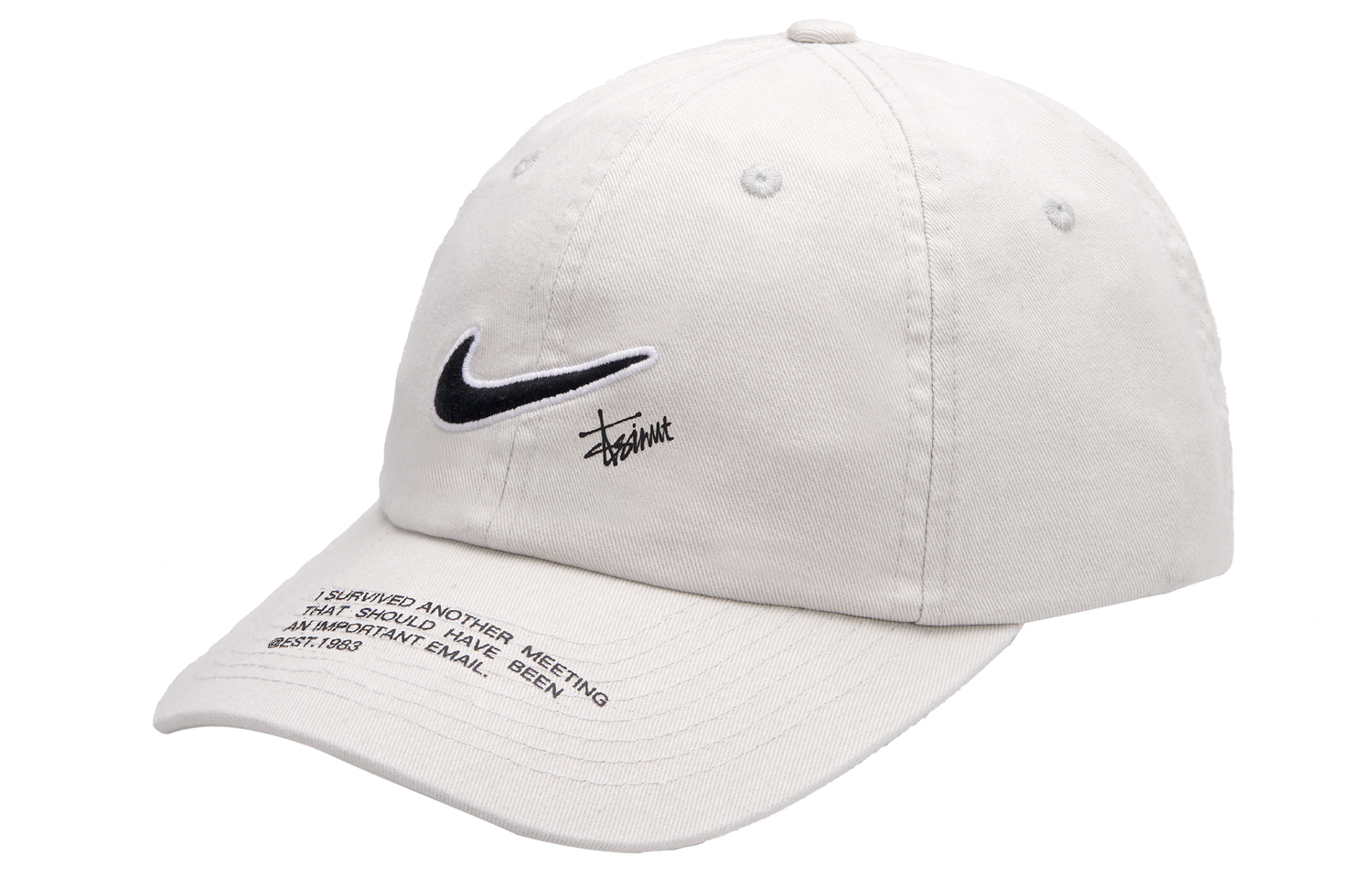 Nike Бейсболка Unisex White из полиэстера
Nike Бейсболка Unisex White из полиэстера