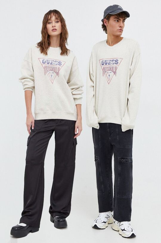 Фуфайка Guess Originals, бежевый
Фуфайка Guess Originals, бежевый