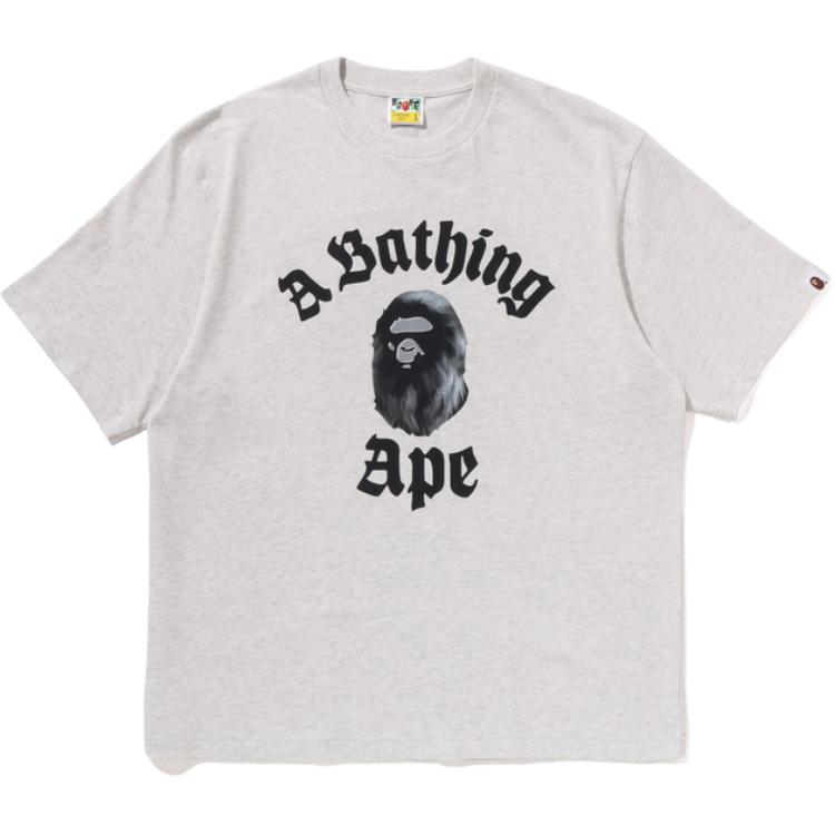 Футболка Ape head College style A BATHING APE, серый
Футболка Ape head College style A BATHING APE, серый