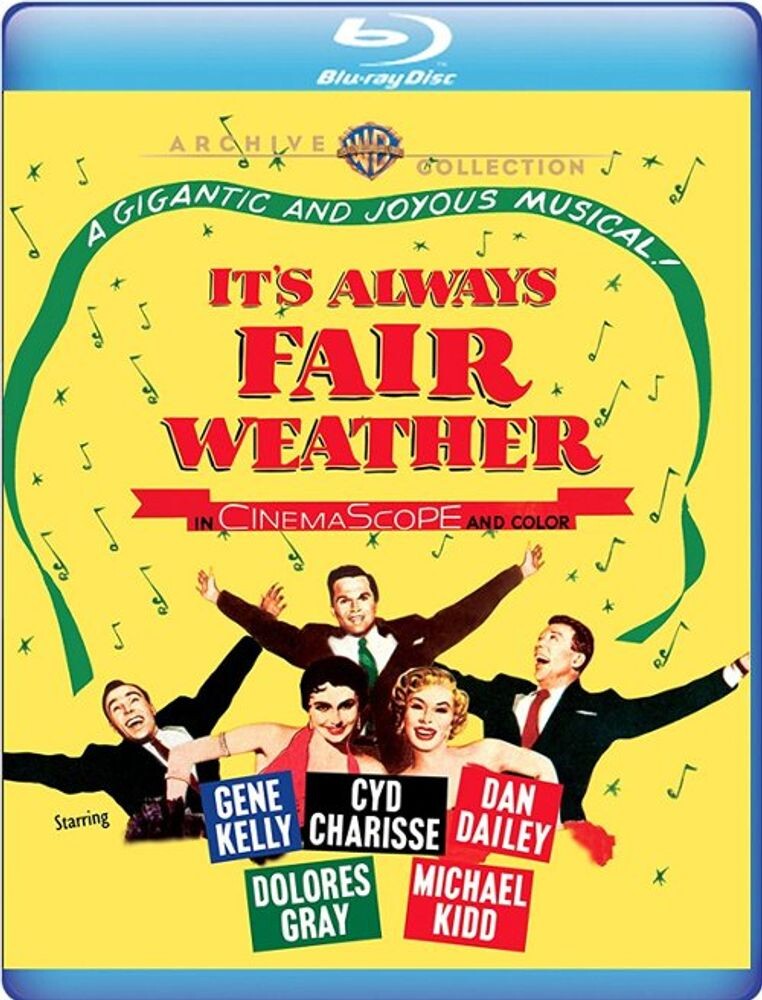 Диск Blu-ray It's Always Fair Weather (1955
Диск Blu-ray It's Always Fair Weather (1955