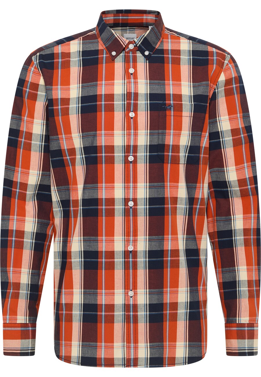 Клетчатая рубашка MUSTANG Comfort fit Button Up Shirt, цвет light red
Клетчатая рубашка MUSTANG Comfort fit Button Up Shirt, цвет light red