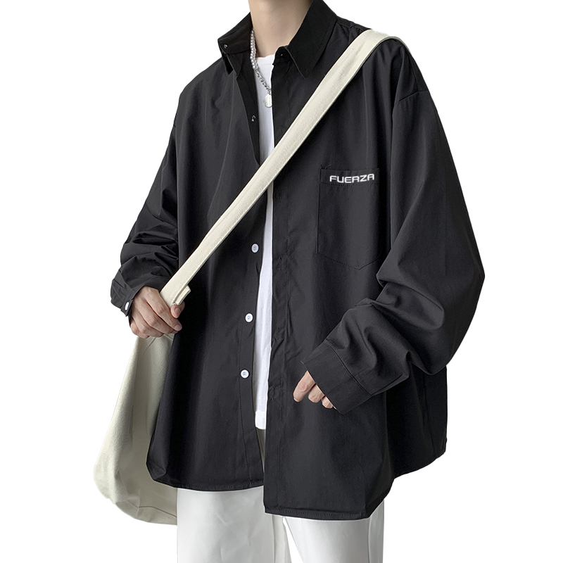 Рубашка унисекс FUERZA, черный
Рубашка унисекс FUERZA, черный