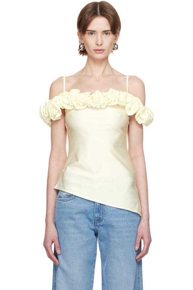 Блузка с рюшами Coperni, белый
Блузка с рюшами Coperni, белый