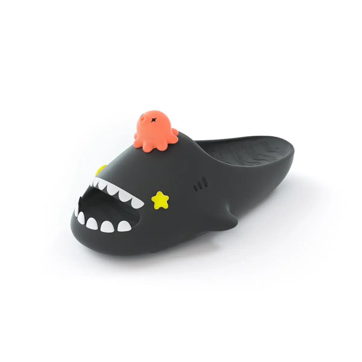 HelloSlippers Шаркикс Слайды унисекс черные, цвет Black
HelloSlippers Шаркикс Слайды унисекс черные, цвет Black