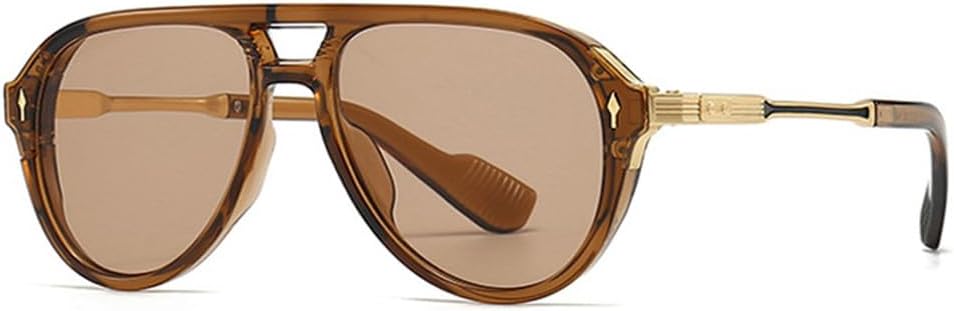 Солнцезащитные очки UV400 с двойной перемычкой и заклепками для плавной смены дужек, подходят для женщин и мужчин, для бега и занятий спортом на открытом воздухе UYPTK, Tea Tea
Солнцезащитные очки UV400 с двойной перемычкой и заклепками для плавной смены дужек, подходят для женщин и мужчин, для бега и занятий спортом на открытом воздухе UYPTK, Tea Tea