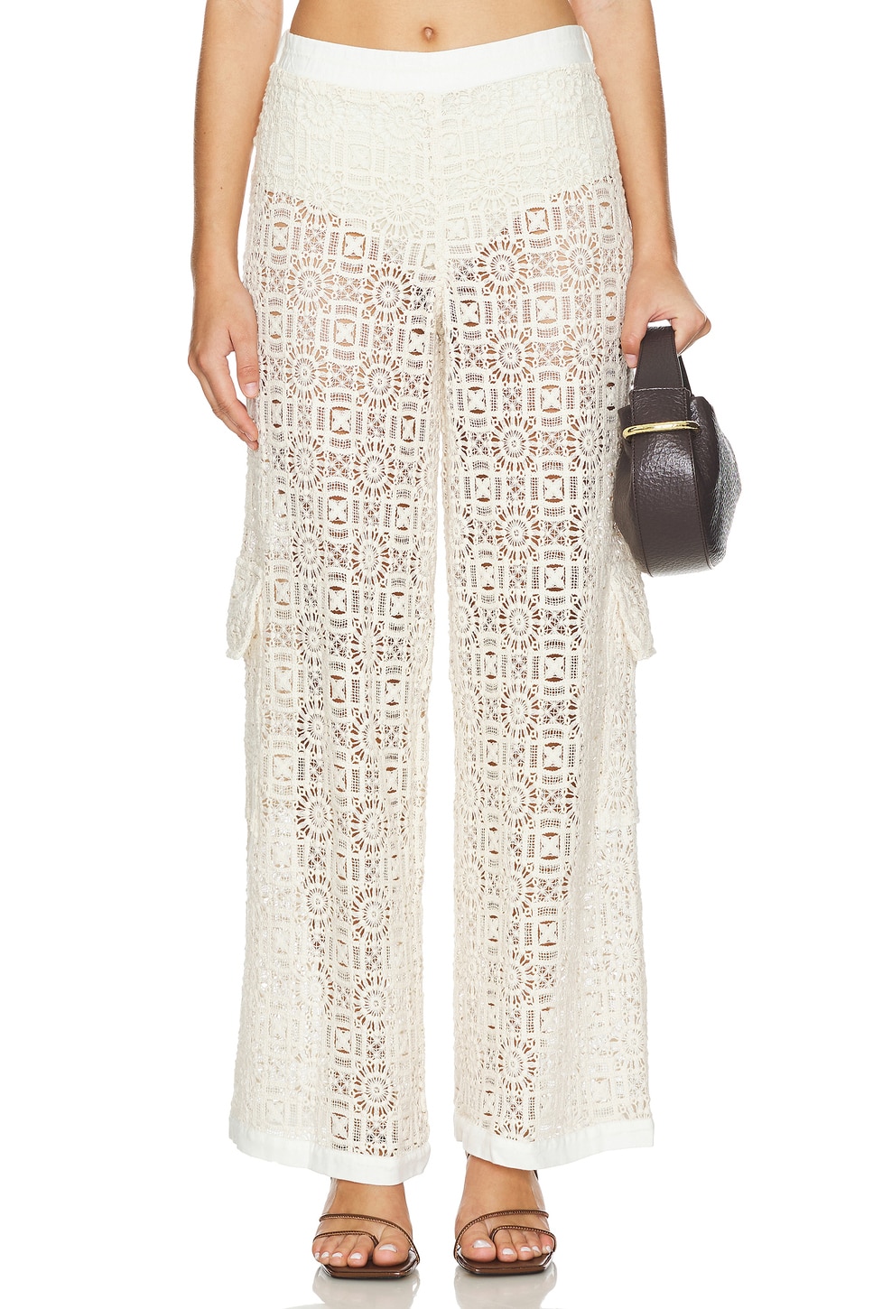 Брюки мака Agua Bendita, бежевый
Брюки мака Agua Bendita, бежевый