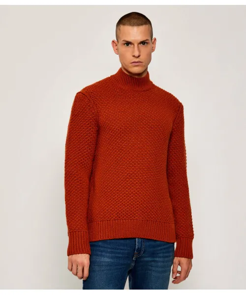 Шерстяная полуводолазка с-хелето Regular fit Boss, оранжевый
Шерстяная полуводолазка с-хелето Regular fit Boss, оранжевый