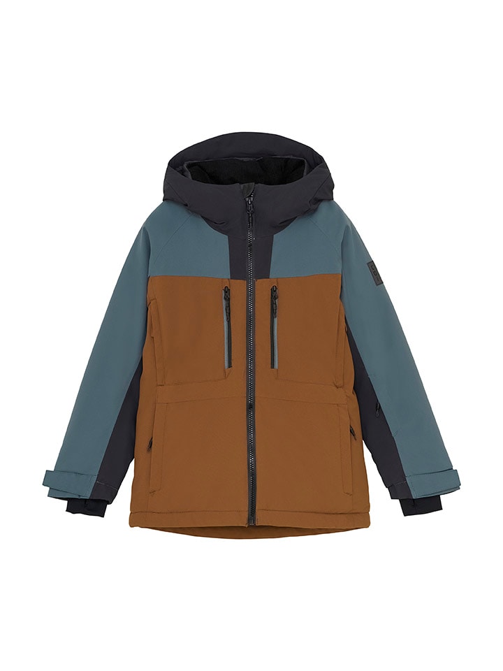 Куртка для лыж/сноуборда светло-коричневого/синего цвета Color Kids
Куртка для лыж/сноуборда светло-коричневого/синего цвета Color Kids