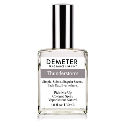 Одеколон-спрей Thunderstorm 1 унция от Fragrance Library, Demeter
Одеколон-спрей Thunderstorm 1 унция от Fragrance Library, Demeter
