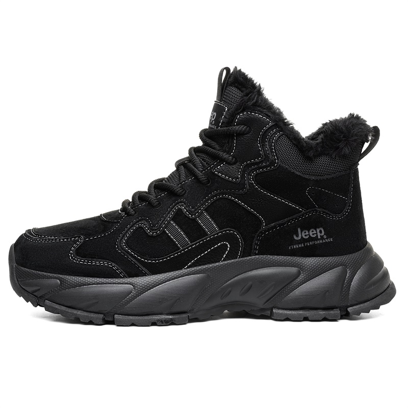 Толстые хлопковые ботинки для зимы, холодостойкие, с термообогревом Jeep, черный
Толстые хлопковые ботинки для зимы, холодостойкие, с термообогревом Jeep, черный