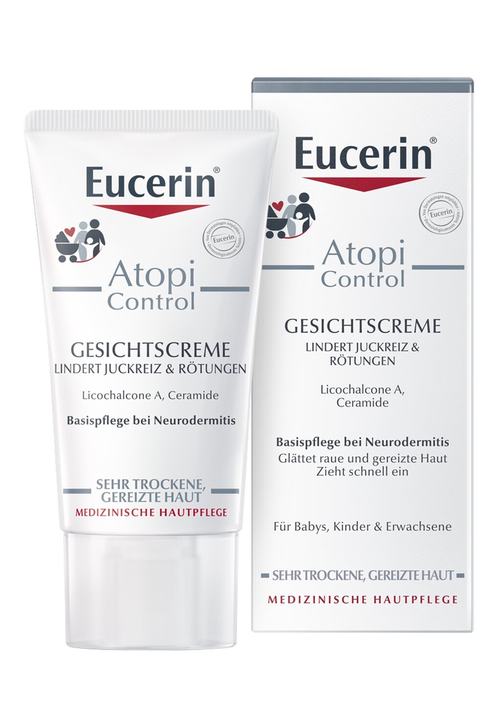 Крем для лица TAGESPFLEGE, NACHTPFLEGE GESICHTSCREME ATOPICONTROL BEI NEURODER Eucerin
Крем для лица TAGESPFLEGE, NACHTPFLEGE GESICHTSCREME ATOPICONTROL BEI NEURODER Eucerin