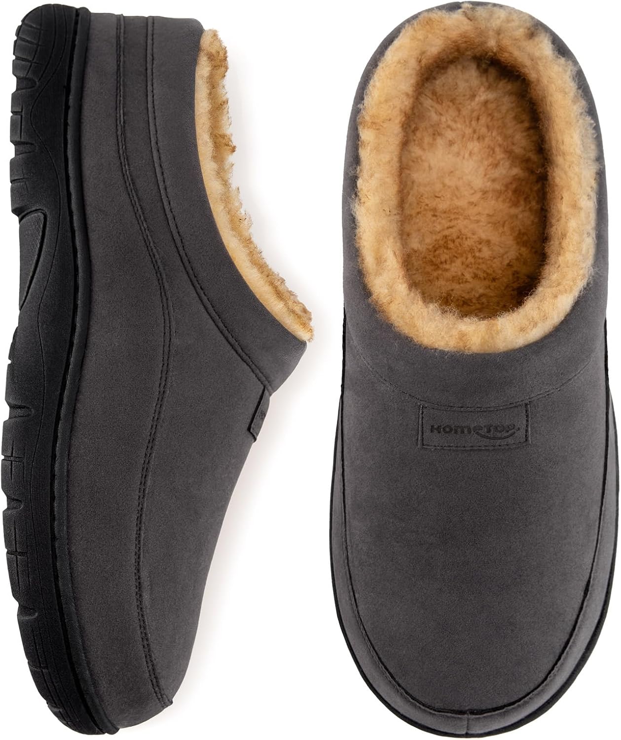 Мужские мокасины HomeTop, мягкие теплые домашние тапочки с противоскользящей подошвой и поролоном с эффектом памяти, с пушистой подкладкой, серый
Мужские мокасины HomeTop, мягкие теплые домашние тапочки с противоскользящей подошвой и поролоном с эффектом памяти, с пушистой подкладкой, серый