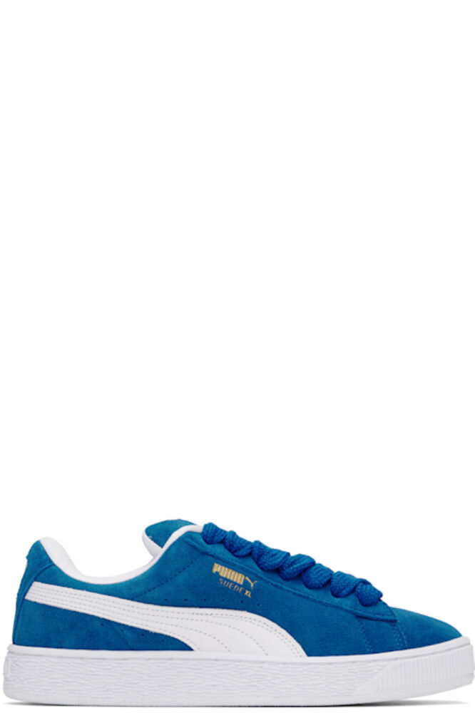 Синие замшевые кеды XL PUMA 
Синие замшевые кеды XL PUMA