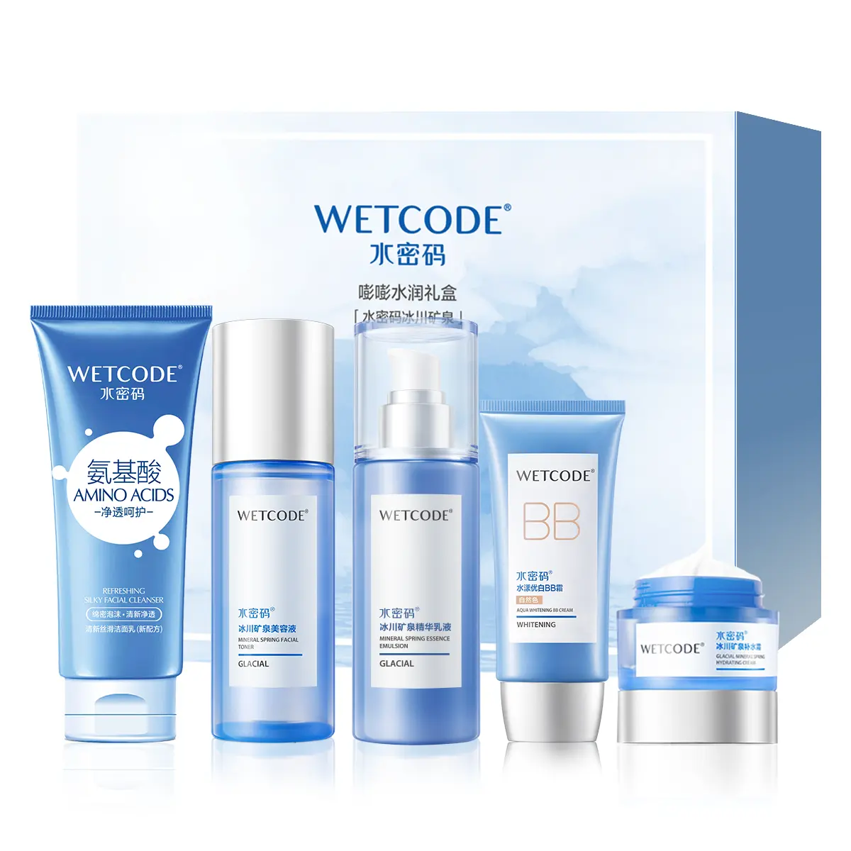 Наборы для ухода за кожей Unisex Wetcode
Наборы для ухода за кожей Unisex Wetcode