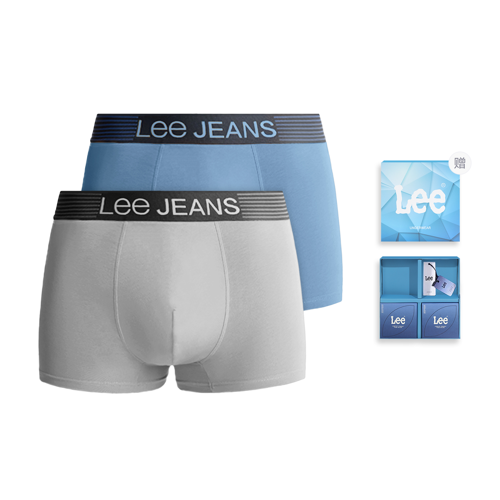 Lee Набор мужского нижнего белья Brilliant в подарочной коробке
Lee Набор мужского нижнего белья Brilliant в подарочной коробке