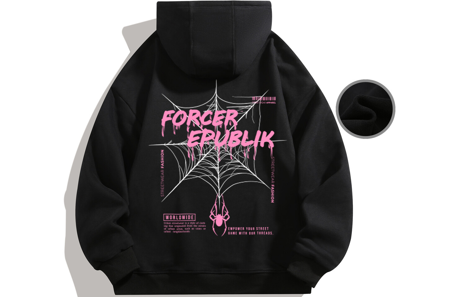 FORCEREPUBLIK Толстовка унисекс, Черный
FORCEREPUBLIK Толстовка унисекс, Черный