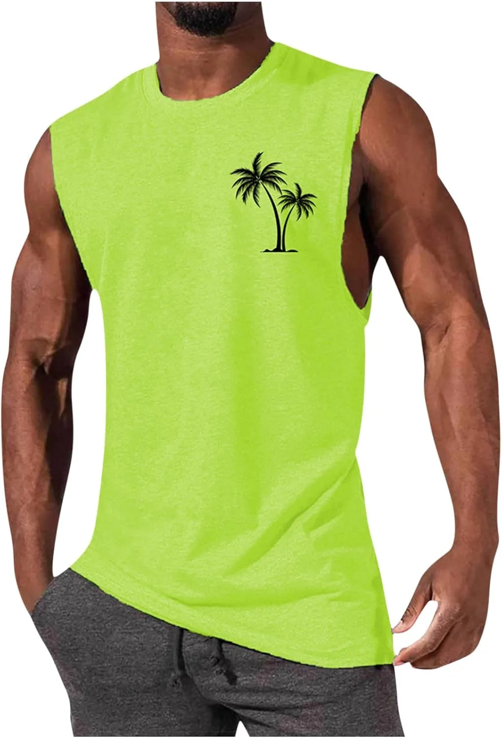 Мужской пляжный топ Funny Palm Tree с принтом, майка без рукавов Uillui
Мужской пляжный топ Funny Palm Tree с принтом, майка без рукавов Uillui