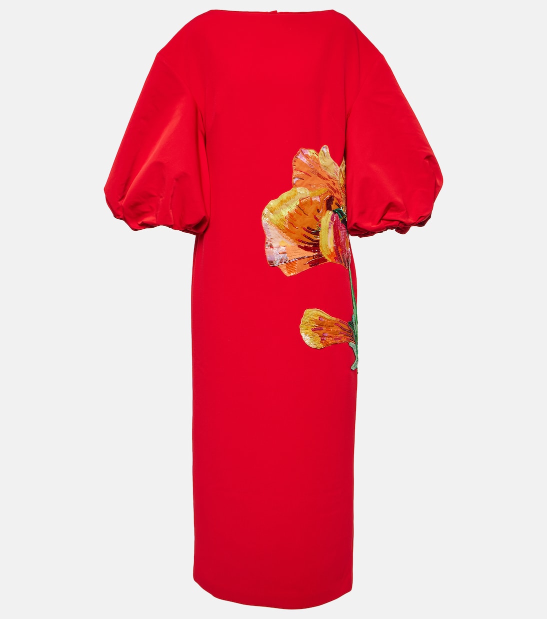 Платье миди Amira с цветочной вышивкой Safiyaa, Lacquer Red Oncrimson W Multi 
Платье миди Amira с цветочной вышивкой Safiyaa, Lacquer Red Oncrimson W Multi