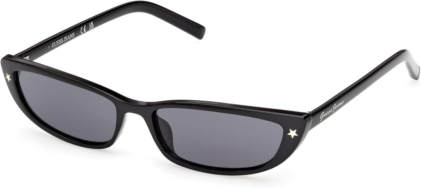 Женские солнцезащитные очки Guess, блестящие черные/дымчатые
Женские солнцезащитные очки Guess, блестящие черные/дымчатые