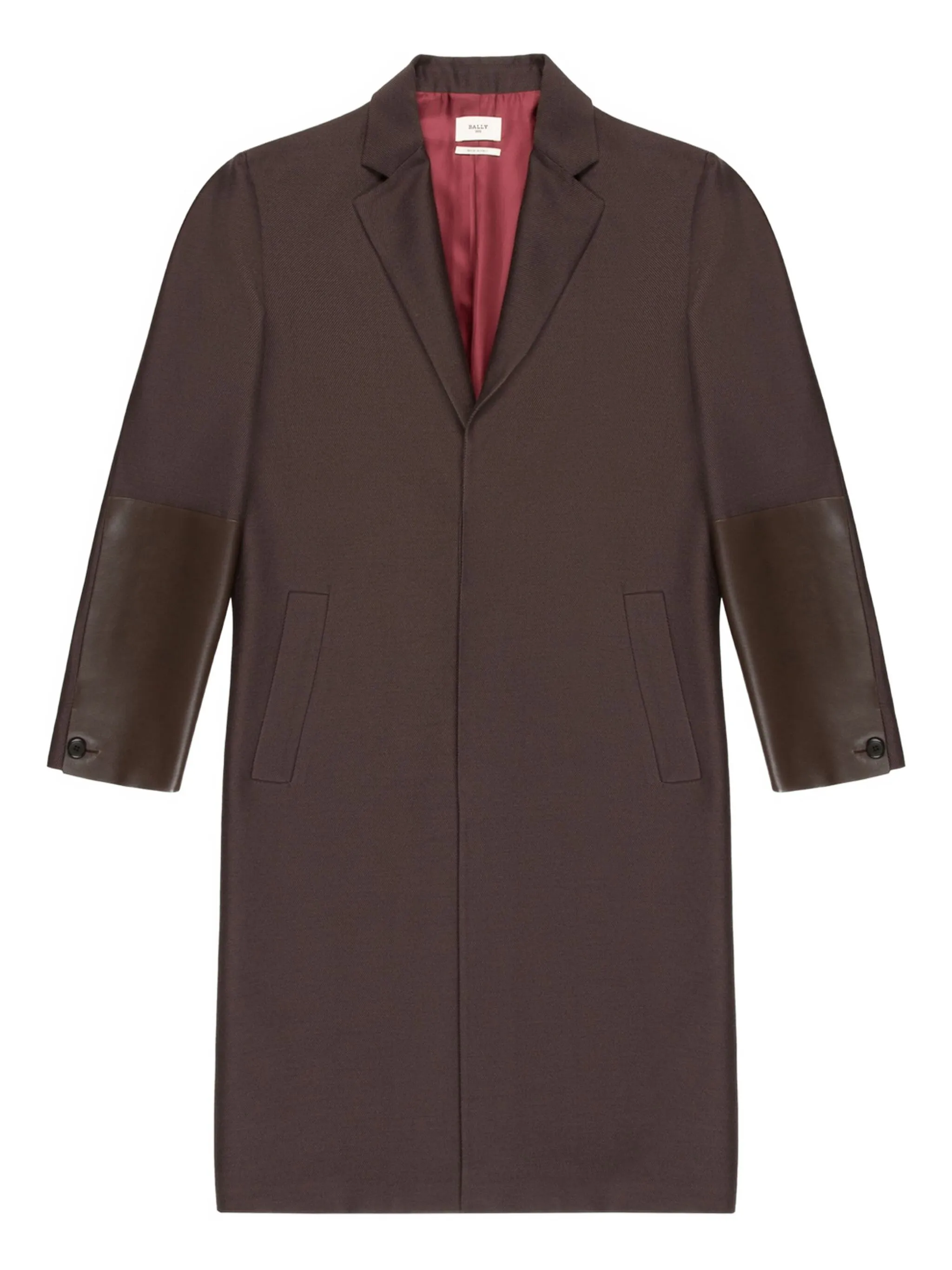 Пальто со вставками Bally, коричневый
Пальто со вставками Bally, коричневый