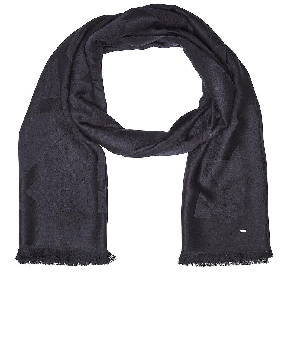 YSL шарф Saint Laurent, черный
YSL шарф Saint Laurent, черный