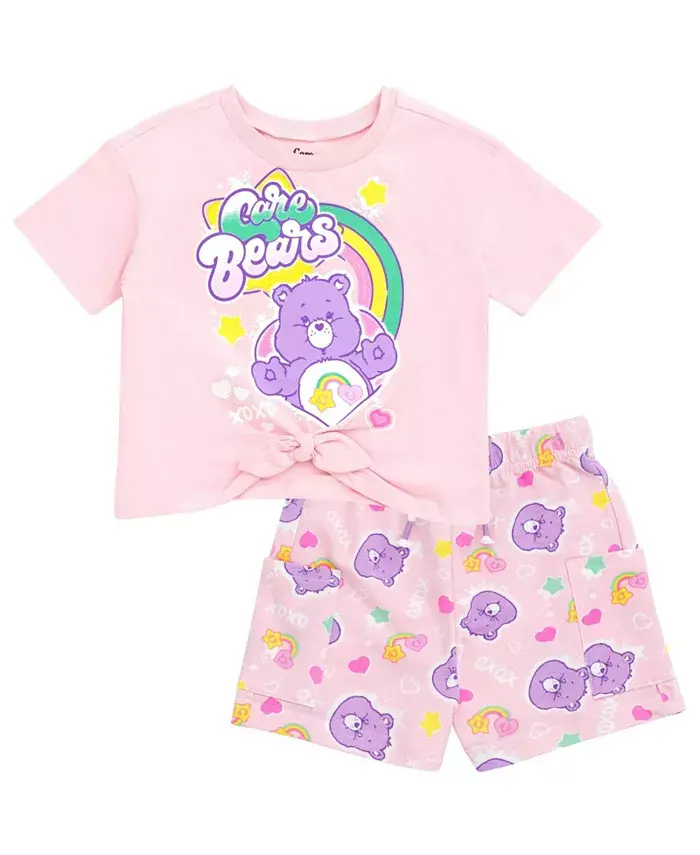 Детский комплект для девочки: футболка Best Friend Bear и шорты из велюра Care Bears, розовый
Детский комплект для девочки: футболка Best Friend Bear и шорты из велюра Care Bears, розовый