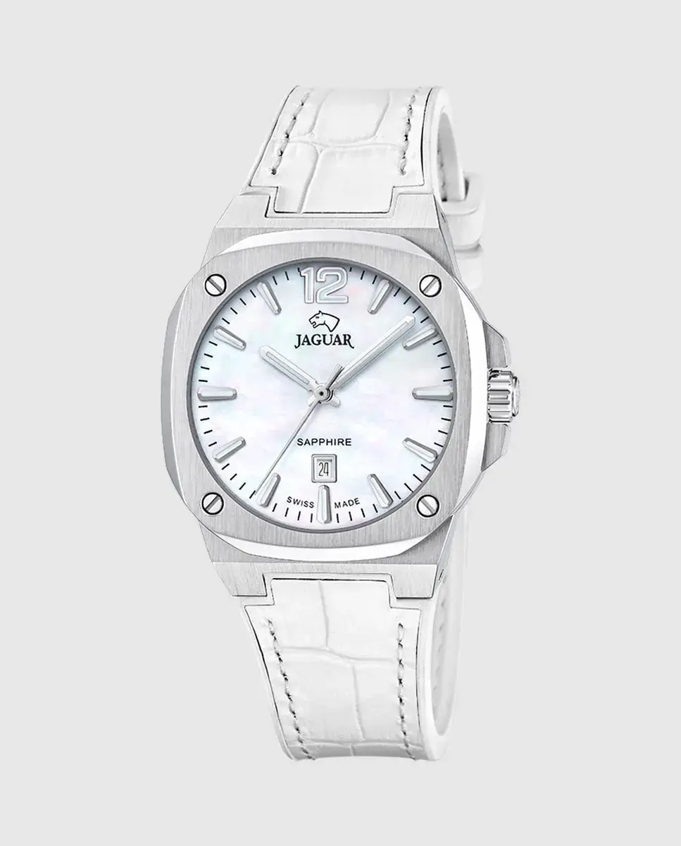 J1032/1 Швейцарские женские часы Rondcarre из белой кожи Jaguar, белый
J1032/1 Швейцарские женские часы Rondcarre из белой кожи Jaguar, белый