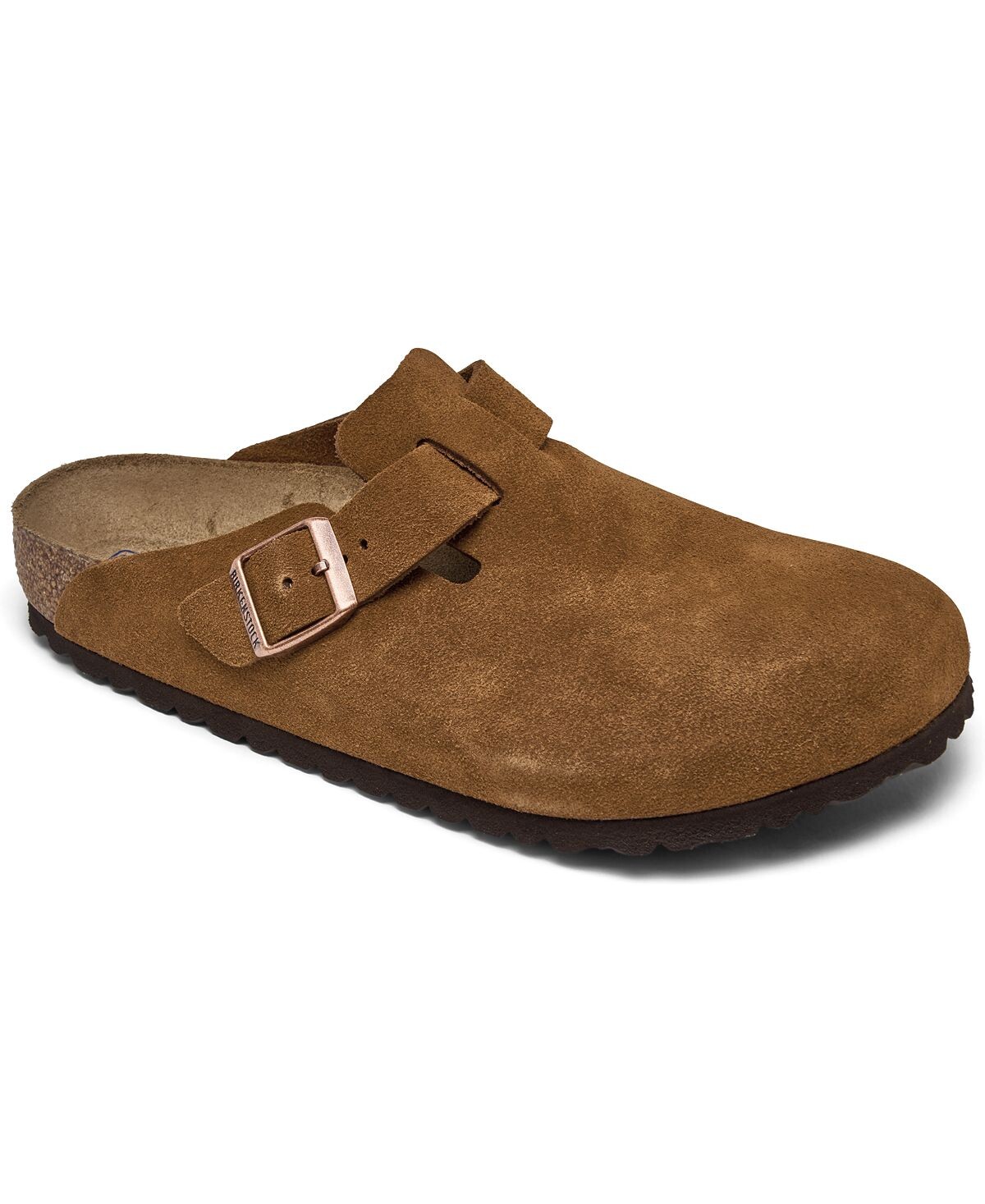 Мужские замшевые кожаные сабо Boston с мягкой стелькой от Finish Line Birkenstock
Мужские замшевые кожаные сабо Boston с мягкой стелькой от Finish Line Birkenstock